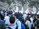 Demonstration against Syrians